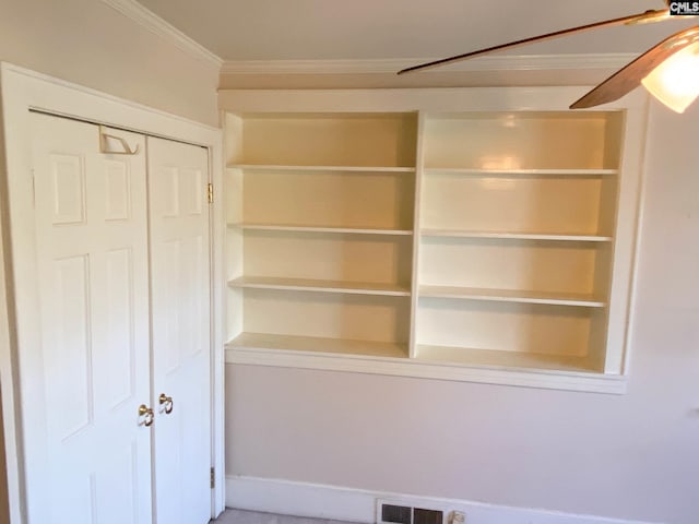 view of closet