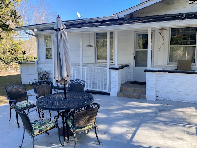 view of patio / terrace