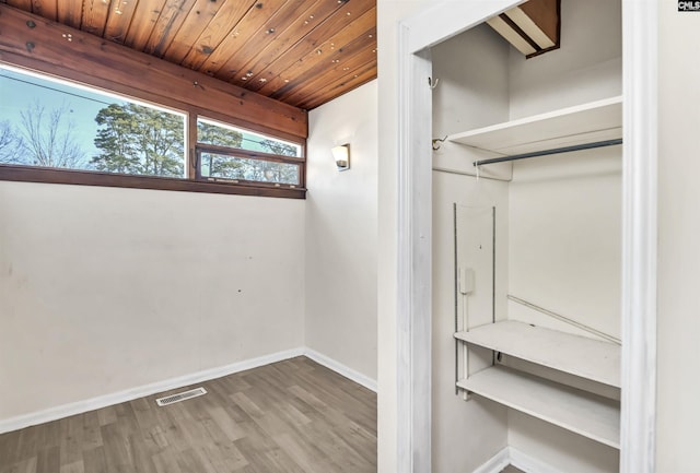 view of closet