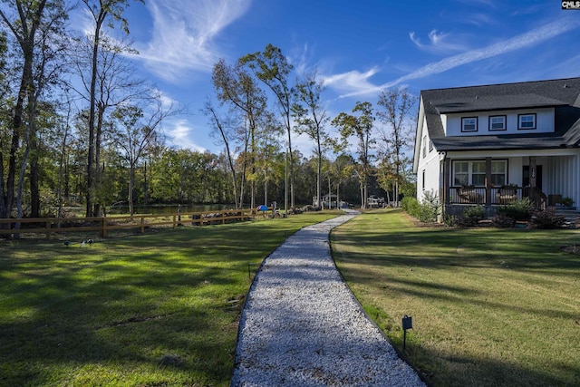 exterior space with a wooden deck