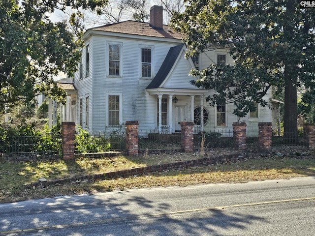 view of front facade