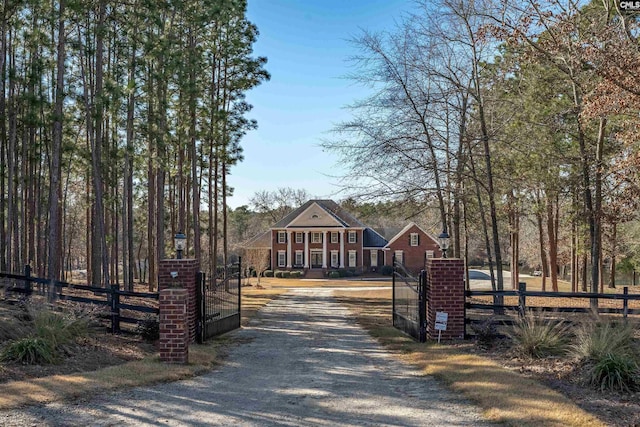 view of front of house