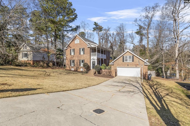 view of front of home featuring a front lawn and a sunroom