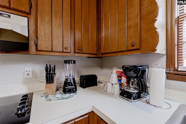 kitchen featuring gas cooktop