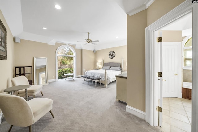 106 Stonebrook Dr, Blythewood, SC 29016 - carpeted bedroom with ceiling fan
