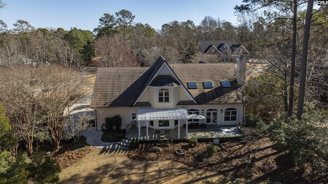 106 Stonebrook Dr, Blythewood, SC 29016 - back of house with a patio area and a pergola