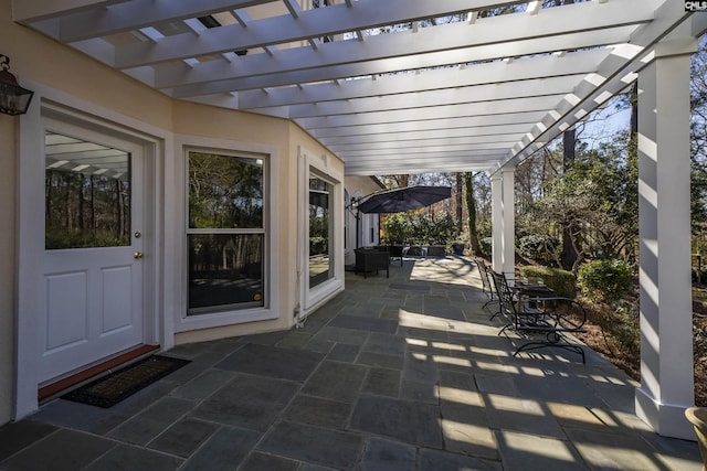 106 Stonebrook Dr, Blythewood, SC 29016 - view of patio / terrace featuring a pergola
