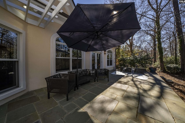 106 Stonebrook Dr, Blythewood, SC 29016 - view of patio with an outdoor hangout area