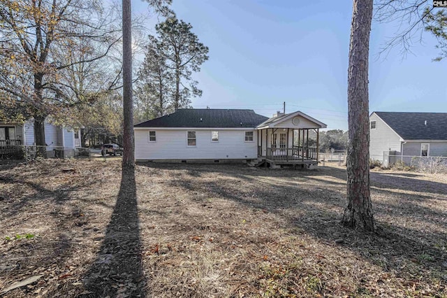 view of back of house