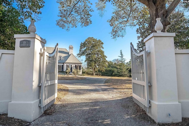 view of gate