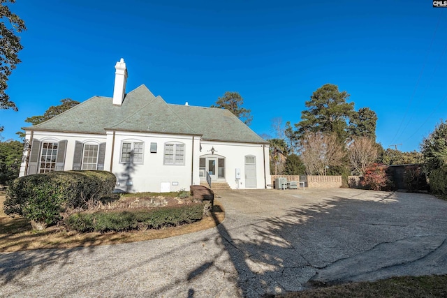 view of rear view of house