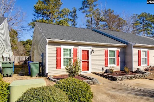 view of front of house