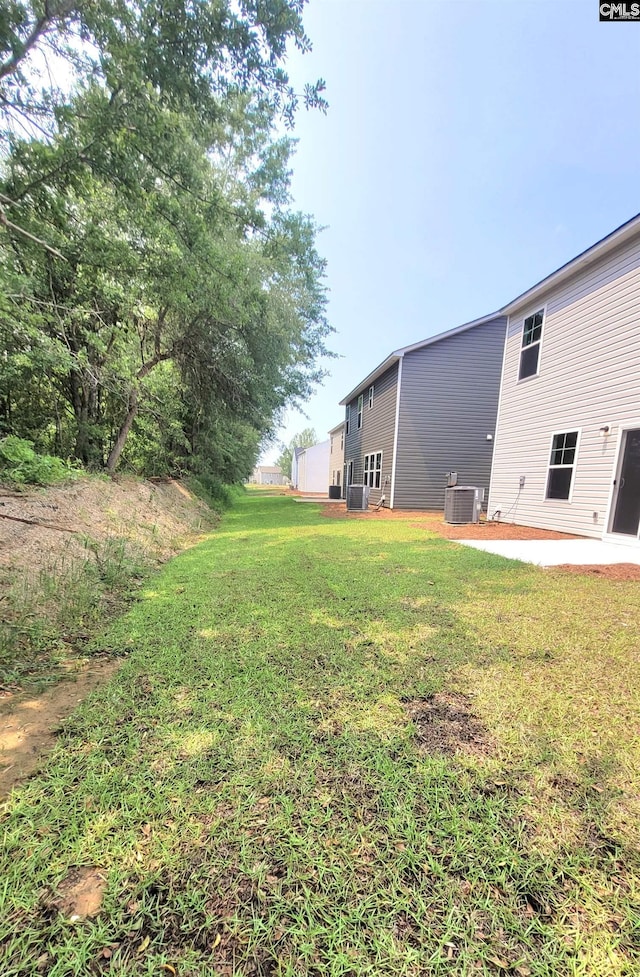 1706 Canopy Dr # 37, Sumter, SC 29150 - view of green lawn with central AC and a patio