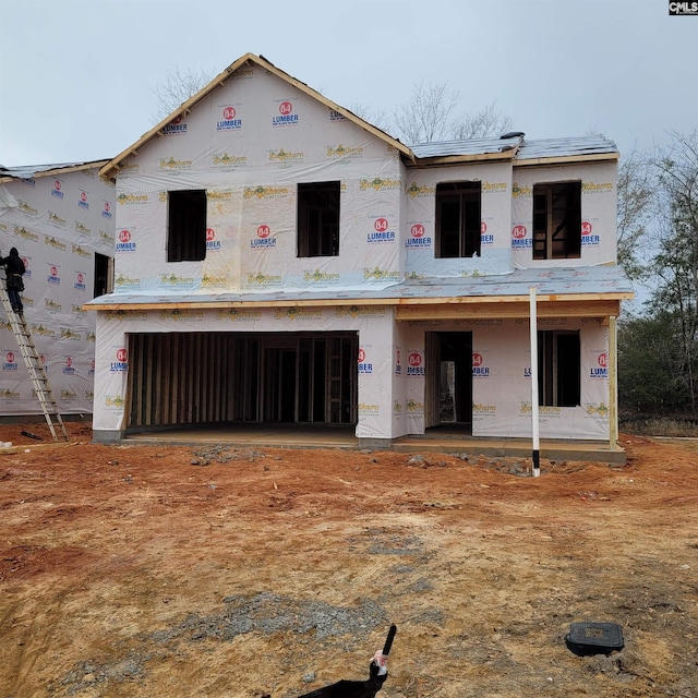 view of property in mid-construction