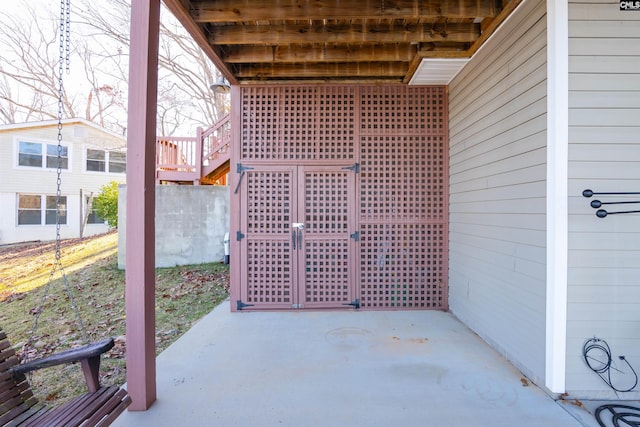 view of patio / terrace