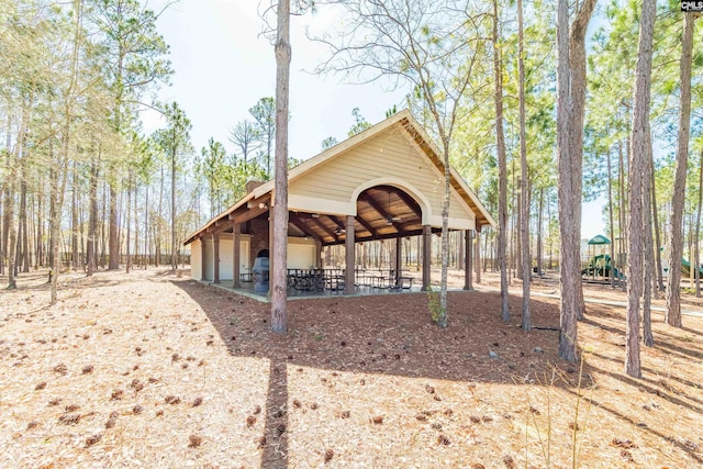 surrounding community featuring a playground