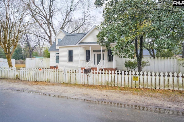 view of front of house