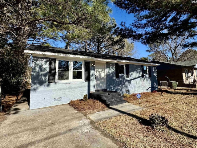 view of ranch-style home