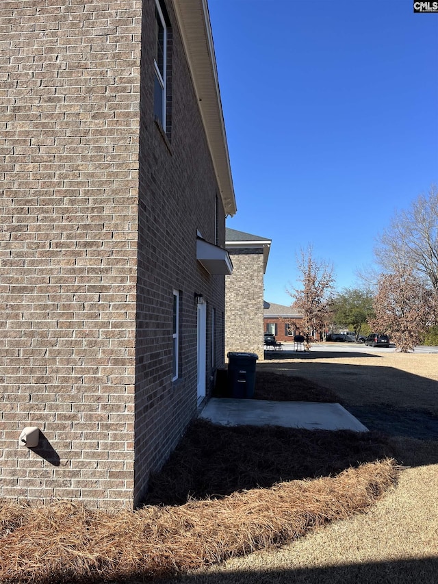 view of home's exterior featuring a patio