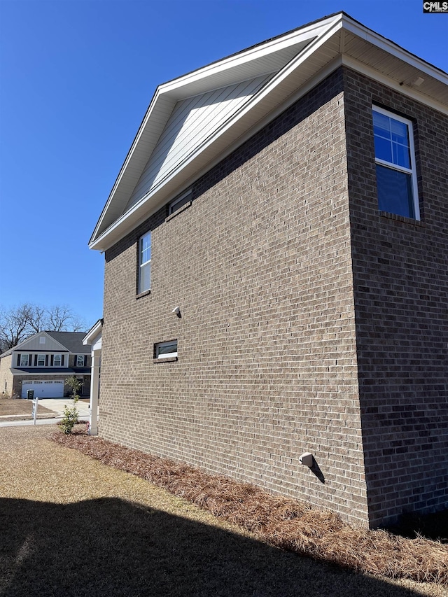 view of side of property