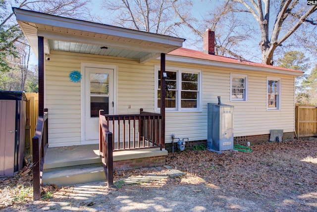 view of front of house