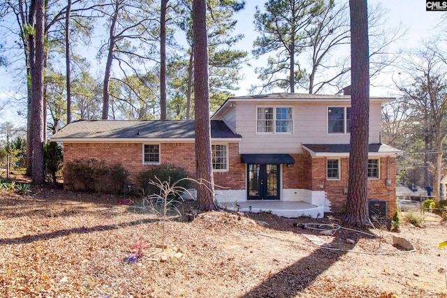 view of front of house featuring french doors