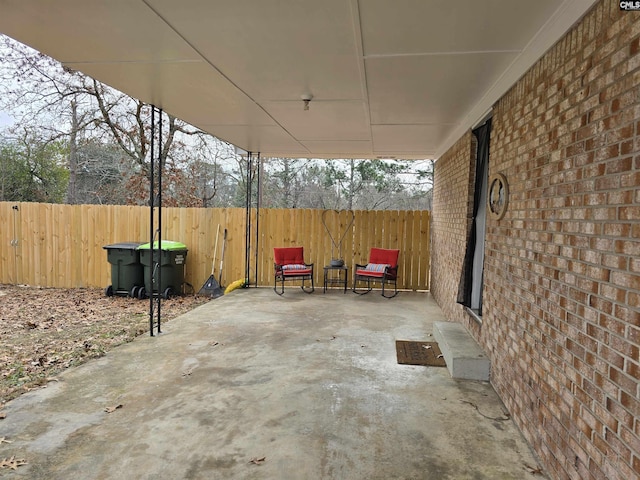 view of patio / terrace