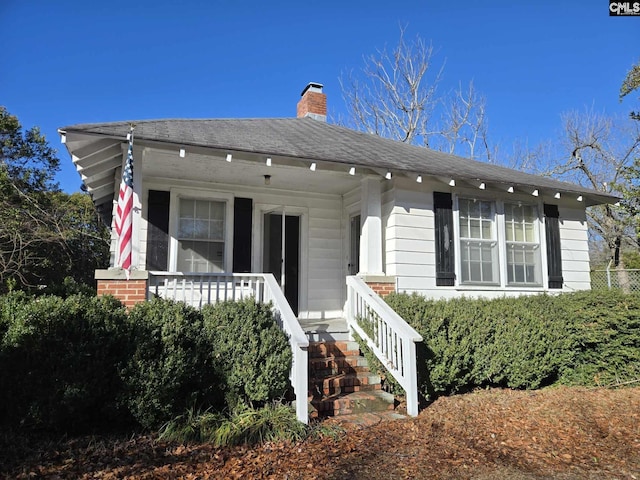 6500 White St, Kershaw, SC 29067 - view of front of house featuring a porch