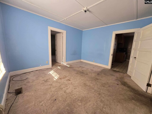 6500 White St, Kershaw, SC 29067 - view of carpeted spare room