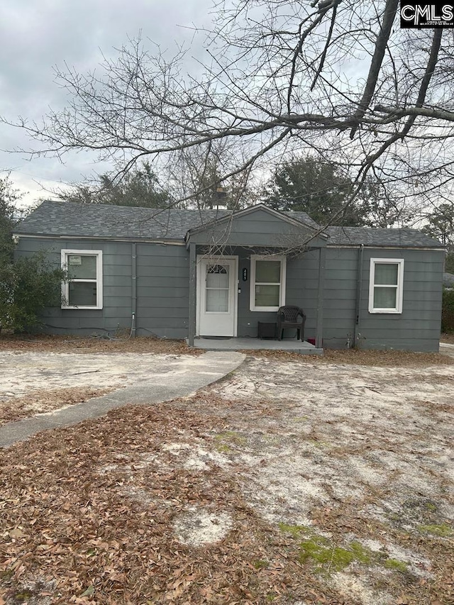 view of ranch-style home