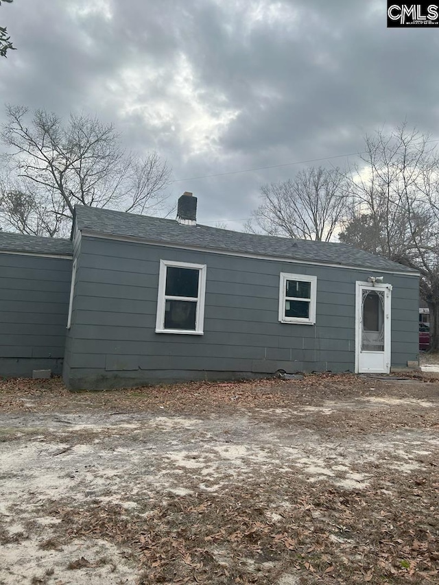 view of rear view of house