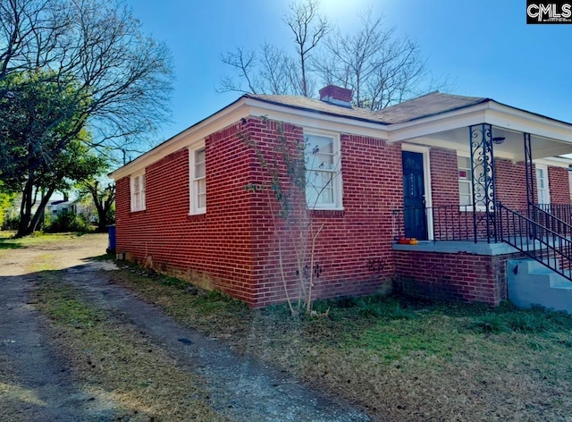 view of side of home