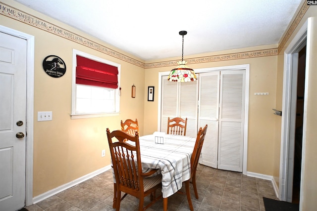 view of dining room