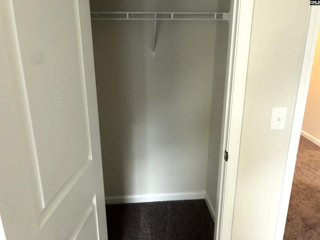 view of closet