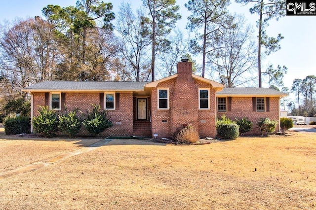 view of ranch-style house