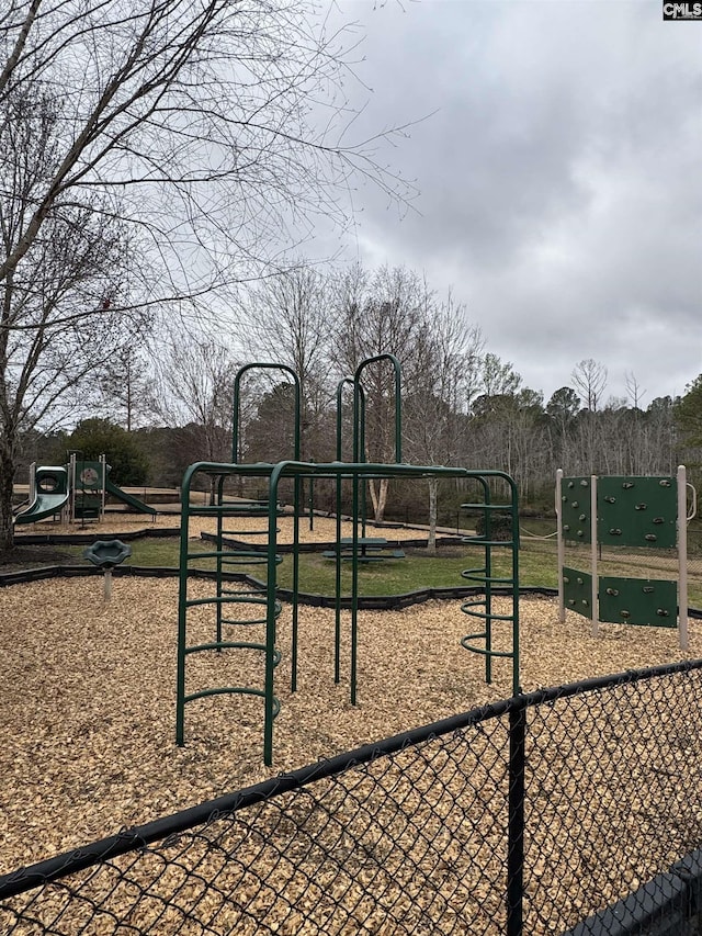 surrounding community featuring a playground