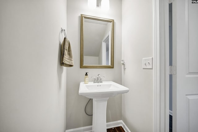 bathroom with sink