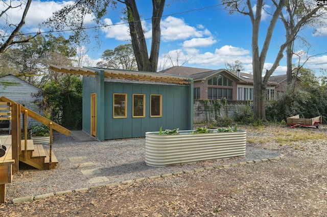 view of rear view of house