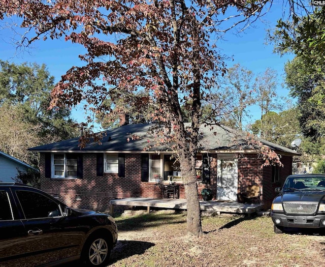 view of ranch-style home