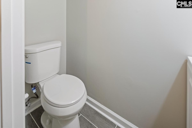 bathroom with toilet