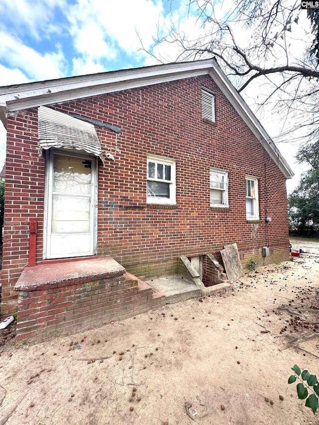 view of rear view of house