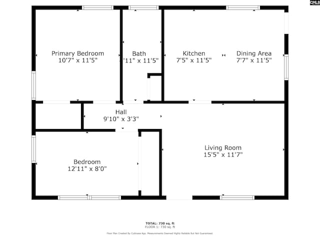104 Brandon Rd, Clinton, SC 29325 - plan
