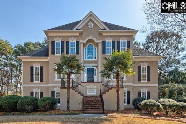 view of colonial-style house