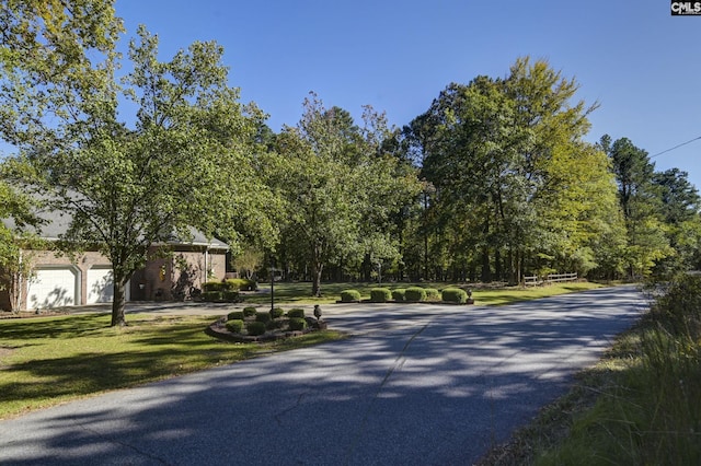 view of road