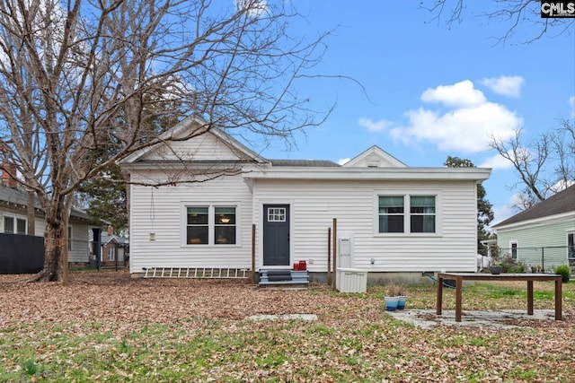 view of front of house