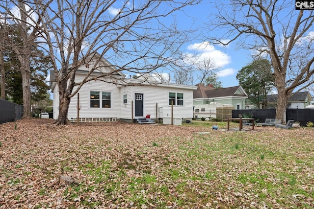 view of rear view of house