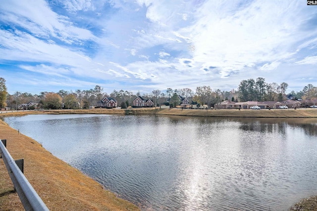 property view of water