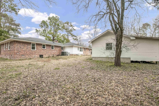 view of rear view of property