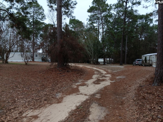 view of road