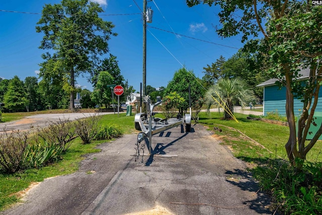 view of road